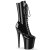 Pleaser FLAMINGO-1054 Bottines à plateforme Revêtement laqué Noir EU-35 / US-5