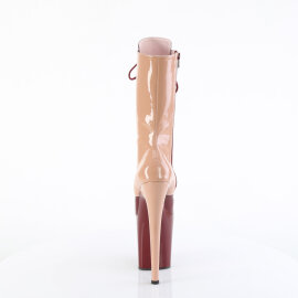 Pleaser FLAMINGO-1054DC Bottines à plateforme Revêtement laqué Rouge EU-35 / US-5