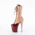 Pleaser FLAMINGO-1054DC Bottines à plateforme Revêtement laqué Rouge EU-35 / US-5