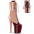 Pleaser FLAMINGO-1054DC Bottines à plateforme Revêtement laqué Rouge EU-37 / US-7