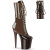 Pleaser FLAMINGO-1054DC Bottines à plateforme Revêtement laqué Marron Mocha EU-35 / US-5