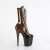 Pleaser FLAMINGO-1054DC Bottines à plateforme Revêtement laqué Marron Mocha EU-38 / US-8