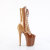 Pleaser FLAMINGO-1054DC Bottines à plateforme Revêtement laqué Marron EU-35 / US-5