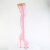 Pleaser FLAMINGO-3000 Cuissardes à plateforme Revêtement laqué Rose EU-40 / US-10