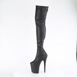 Pleaser FLAMINGO-3000 Cuissardes à plateforme Similicuir Noir EU-35 / US-5