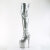 Pleaser FLAMINGO-3000HWR Cuissardes à plateforme Holo Argent EU-42 / US-12