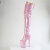 Pleaser FLAMINGO-3020GP Cuissardes à plateforme Revêtement laqué Paillettes Rose EU-38 / US-8
