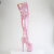 Pleaser FLAMINGO-3020GP Cuissardes à plateforme Revêtement laqué Paillettes Rose EU-38 / US-8