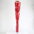 Pleaser FLAMINGO-3020GP Cuissardes à plateforme Revêtement laqué Paillettes Rouge EU-37 / US-7
