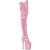 Pleaser FLAMINGO-3021GP Cuissardes à plateforme Revêtement laqué Rose EU-35 / US-5