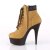 Pleaser Bottines DELIGHT-600TL-02 Brun clair Marron EU-42/US-12