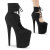 Pleaser FLAMINGO-800-22 Sandales à plateforme Similicuir Noir EU-37 / US-7