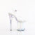 Pleaser FLAMINGO-808HT Sandales à plateforme Transparent Holo Multicolore fumé EU-41 / US-11