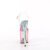 Pleaser FLAMINGO-808RG-03 Sandales à plateforme Transparent Paillettes Multicolore EU-35 / US-5
