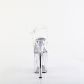 Pleaser FLAMINGO-808VL Sandales à plateforme Transparent EU-41 / US-11
