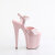 Pleaser FLAMINGO-809GP Sandales à plateforme Revêtement laqué Holo Rose fumé EU-35 / US-5