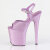 Pleaser FLAMINGO-809GP Sandales à plateforme Revêtement laqué Paillettes Lilas clair EU-37 / US-7