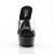 Pleaser Mules DELIGHT-601 Transparent Noir EU-40/US-10