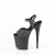 Pleaser FLAMINGO-809REFL Sandales à plateforme Transparent Noir EU-35 / US-5