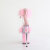 Pleaser FLAMINGO-824F Sandales à plateforme Transparent Rose EU-37 / US-7