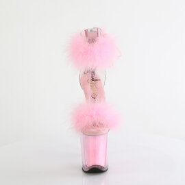 Pleaser FLAMINGO-824F Sandales à plateforme Transparent Rose EU-35 / US-5