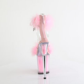 Pleaser FLAMINGO-824F Sandales à plateforme Transparent Rose EU-35 / US-5