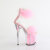Pleaser FLAMINGO-824F Sandales à plateforme Transparent Rose EU-35 / US-5