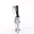 Pleaser FLAMINGO-824RS Sandales à plateforme Transparent Strass Noir EU-42 / US-12