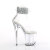 Pleaser FLAMINGO-824RS-02 Sandales à plateforme Transparent Strass EU-35 / US-5