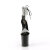 Pleaser FLAMINGO-827RS Sandales à plateforme Transparent Strass Noir EU-42 / US-12