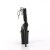 Pleaser FLAMINGO-827RS Sandales à plateforme Transparent Strass Noir EU-42 / US-12
