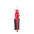 Pleaser FLAMINGO-868 Sandales à plateforme Rouge Noir EU-35 / US-5