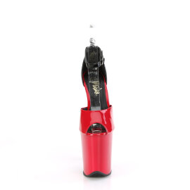 Pleaser FLAMINGO-868 Sandales à plateforme Rouge EU-35 / US-5