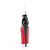 Pleaser FLAMINGO-868 Sandales à plateforme Rouge EU-35 / US-5