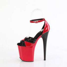 Pleaser FLAMINGO-884 Sandales à plateforme Rouge EU-35 / US-5
