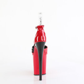 Pleaser FLAMINGO-884 Sandales à plateforme Rouge EU-35 / US-5