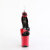 Pleaser FLAMINGO-884 Sandales à plateforme Rouge EU-35 / US-5