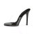 Fabulicious GALA-01 Mules Transparent Noir EU-41 / US-11