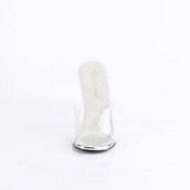 Fabulicious GALA-01DM Mules Transparent Strass Argent EU-41 / US-11