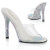 Fabulicious GALA-01DML Mules Transparent Strass Argent EU-35 / US-5