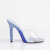 Fabulicious GALA-01DMM Mules Transparent Strass Bleu EU-37 / US-7