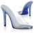 Fabulicious GALA-01DMM Mules Transparent Strass Bleu EU-38 / US-8