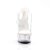 Pleaser Mules DELIGHT-602 Transparent Argent EU-35/US-5