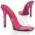 Fabulicious GALA-01DMM Mules Transparent Strass Rose EU-37 / US-7