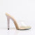 Fabulicious GALA-01DMM Mules Transparent Strass Or EU-39 / US-9