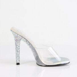 Fabulicious GALA-01DSP Mules Transparent Strass EU-37 / US-7