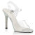 Fabulicious GALA-08DM Sandales Transparent Strass Argent EU-39 / US-9