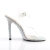 Fabulicious GALA-08DM Sandales Transparent Strass Argent EU-39 / US-9