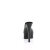 Pleaser GLEAM-601 Mules à plateforme Transparent Noir EU-41 / US-11