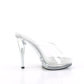 Fabulicious GLORY-501 Mules Transparent EU-36 / US-6